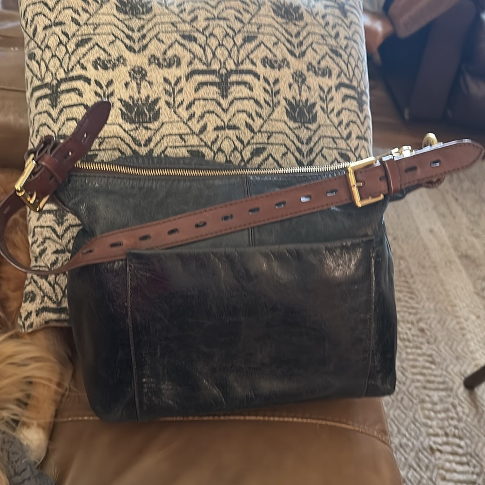 Hobo Charlie Black and Brown Women's Bag